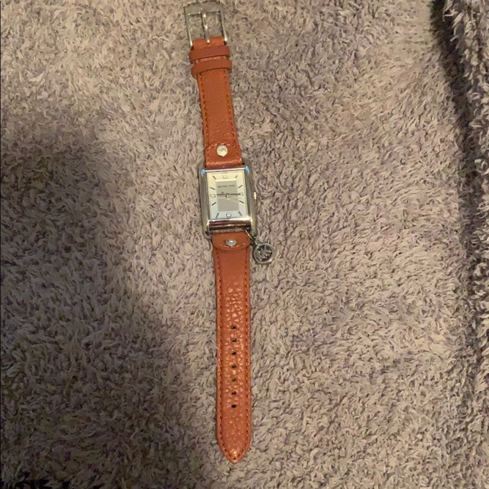 Leather Michael Kors Watch